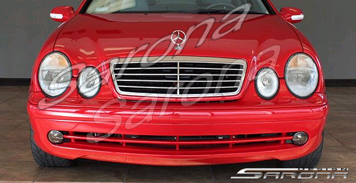 Custom Mercedes CLK Front Bumper  Coupe & Convertible (1998 - 2002) - $550.00 (Part #MB-010-FB)